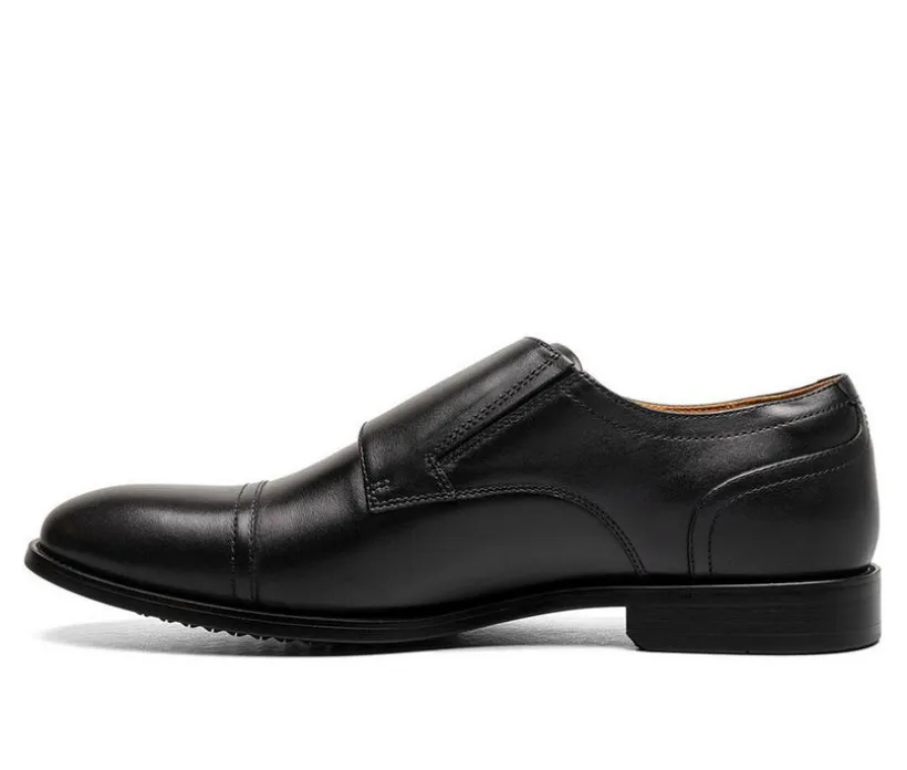 Men's Florsheim Rucci Cap Toe Double Monk Strap Dress Shoes
