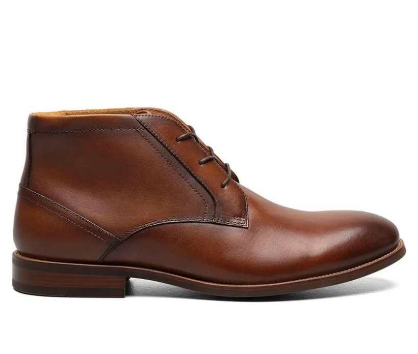 Men's Florsheim Rucci Plain Toe Chukka Dress Boots