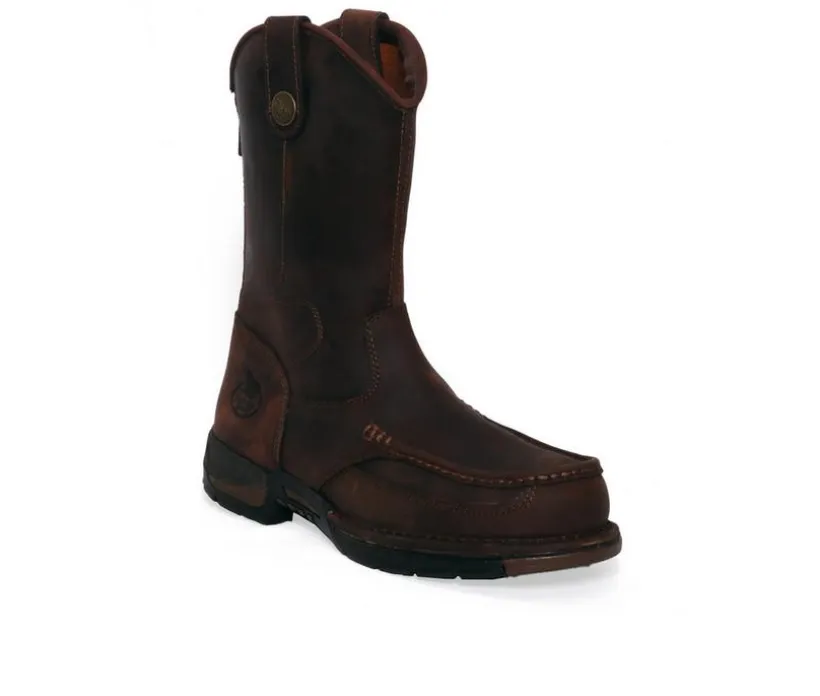 Men's Georgia Boot Athens Pull-On Work Boot Work Boots