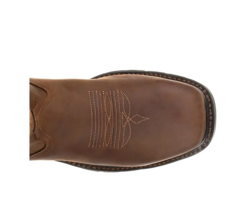 Men's Georgia Boot Carbo-Tec LT Steel Toe Waterproof Pull On Work Boots