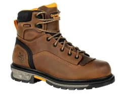 Men's Georgia Boot Carbo-Tec LTX Waterproof Composite Toe Pull On Work Boots