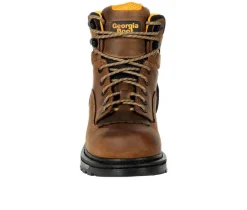 Men's Georgia Boot Carbo-Tec LTX Waterproof Composite Toe Pull On Work Boots