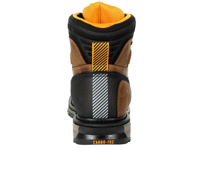 Men's Georgia Boot Carbo-Tec LTX Waterproof Composite Toe Pull On Work Boots