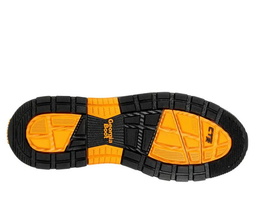 Men's Georgia Boot Carbo-Tec LTX Waterproof Composite Toe Pull On Work Boots