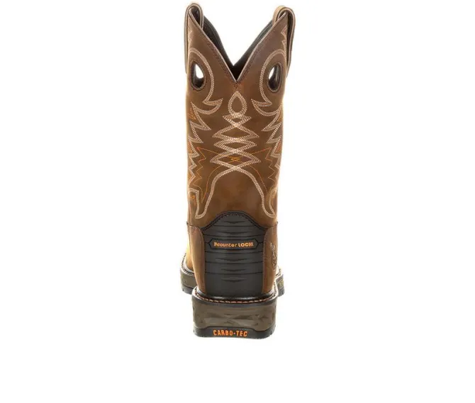 Men's Georgia Boot Carbo-Tec LY Alloy Toe Waterproof Pull On Work Boots
