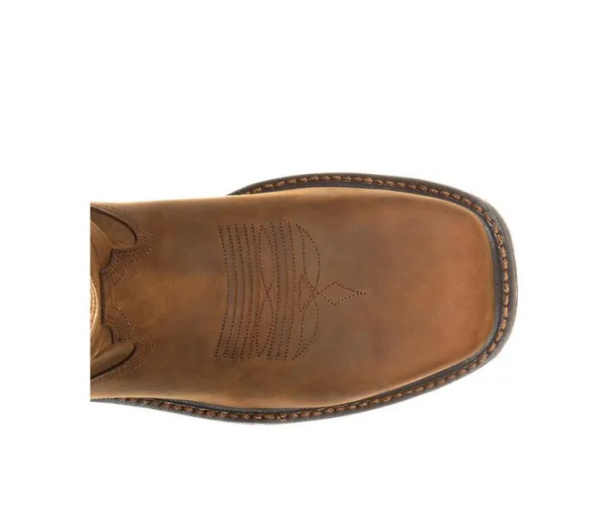 Men's Georgia Boot Carbo-Tec LY Alloy Toe Waterproof Pull On Work Boots