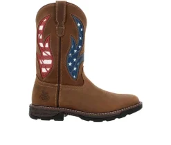 Men's Georgia Boot CARB0-TEC FLX WELLINGTON ALLOY TOE Cowboy Boots