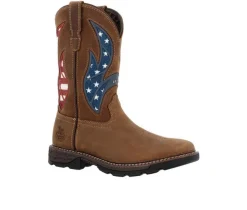 Men's Georgia Boot CARB0-TEC FLX WELLINGTON ALLOY TOE Cowboy Boots