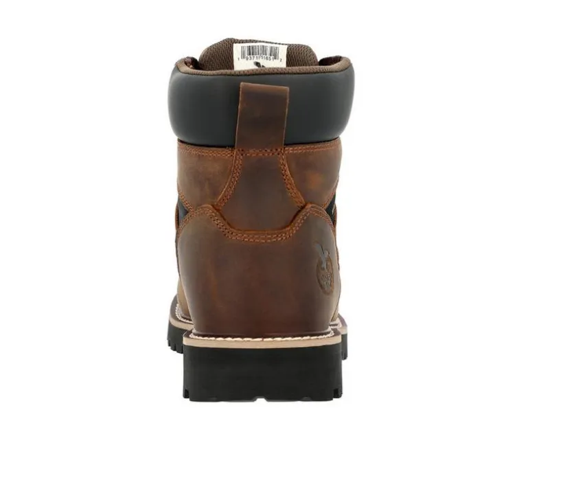 Men's Georgia Boot Core 37 6 Steel Toe Work Boots