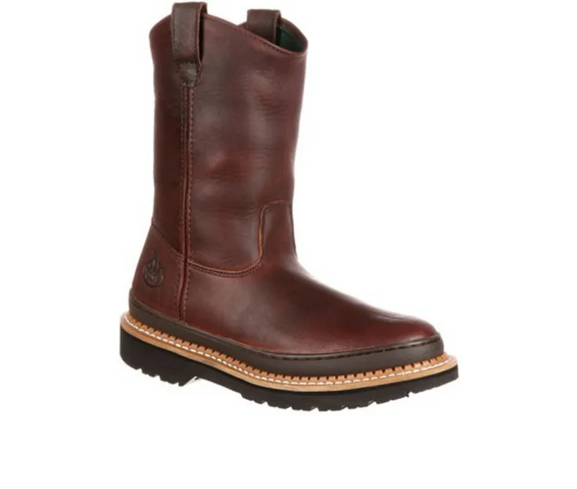 Men's Georgia Boot Giant Wellington Pull-On Work Boots