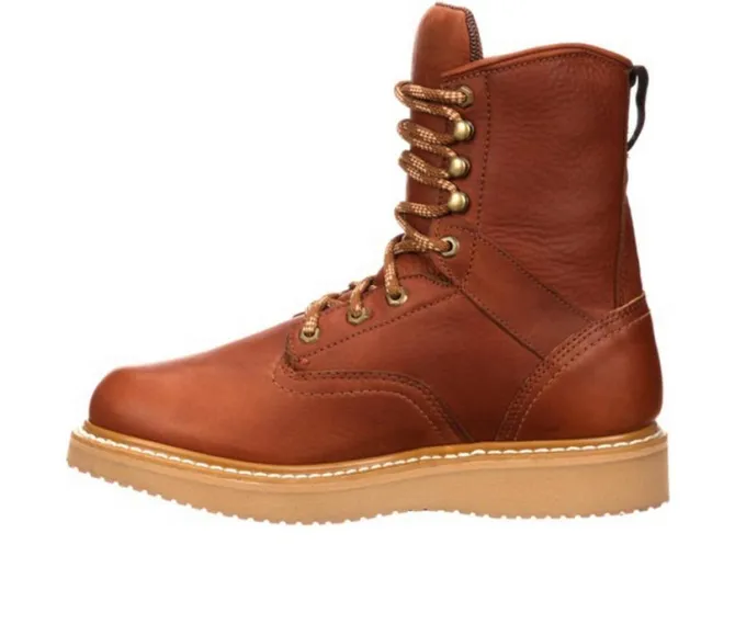 Men's Georgia Boot 8" Wedge Work Boots