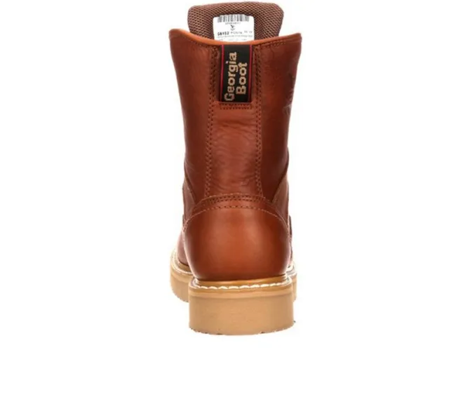 Men's Georgia Boot 8" Wedge Work Boots