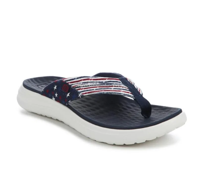 Men's HEYDUDE Finn Flip Americana Flip-Flops