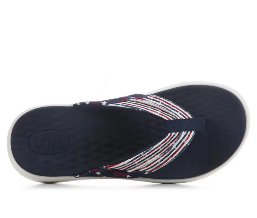 Men's HEYDUDE Finn Flip Americana Flip-Flops