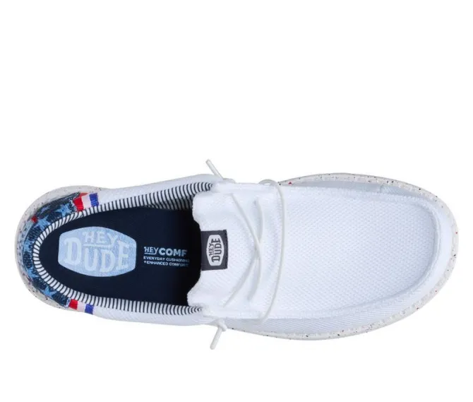 Men's HEYDUDE Men's Wally Americana Mesh