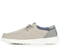 Men's HEYDUDE Paul Washed Nylon Casual Shoes