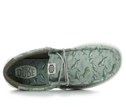 Men's HEYDUDE Wally Bluewater Casual Shoes
