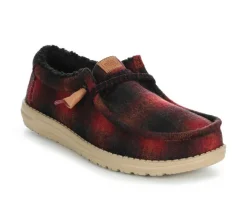 Men's HEYDUDE Wally Cozy Plaid Casual Shoes