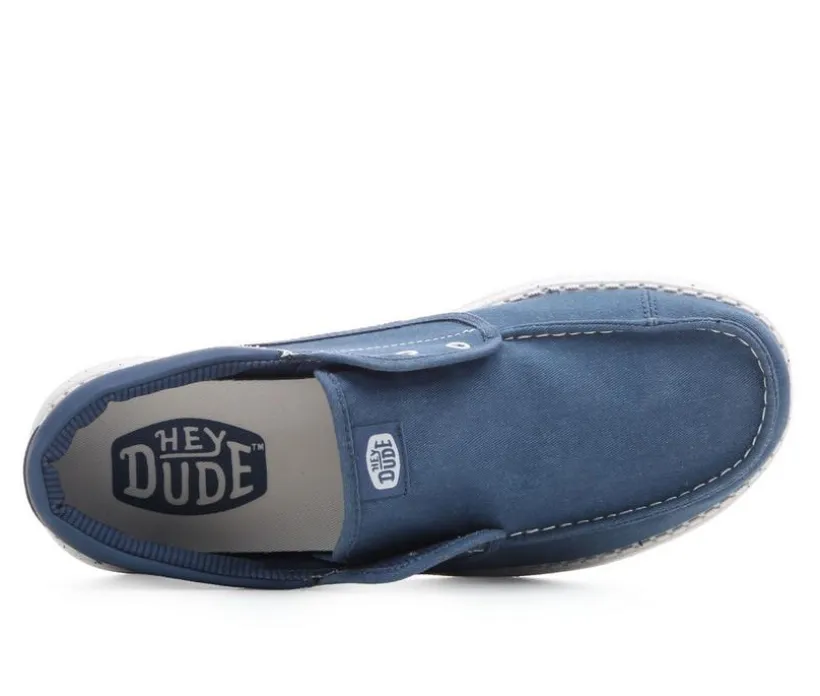 Men's HEYDUDE Wally Cru Stretch Canvas Casual Shoes