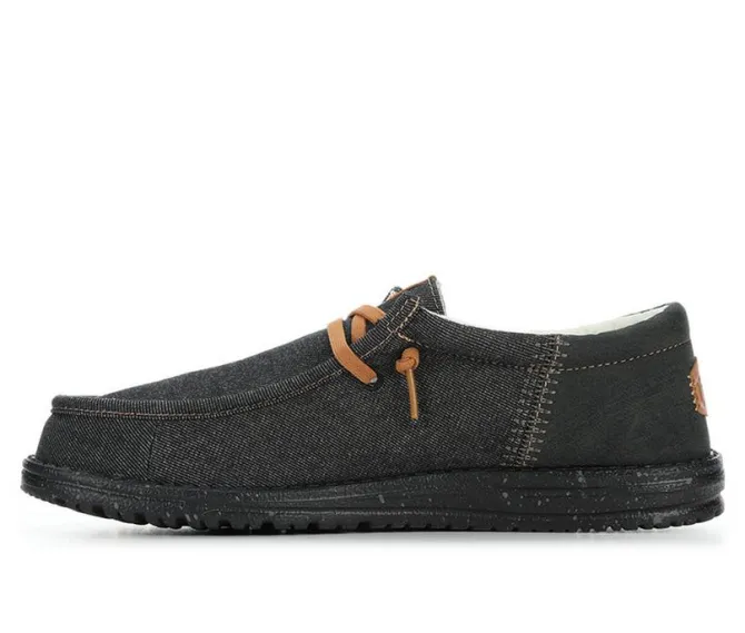 Men's HEYDUDE Wally Funk Denim Casual Shoes