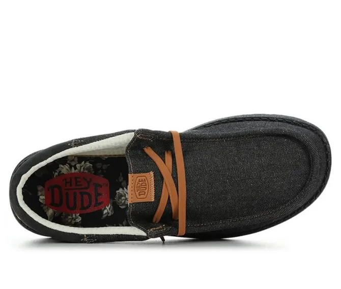 Men's HEYDUDE Wally Funk Denim Casual Shoes