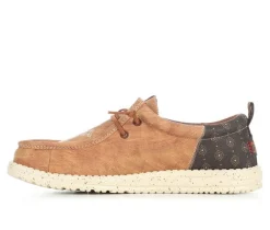 Men's HEYDUDE Wally Funk Western Stitch Casual Shoes