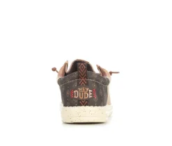 Men's HEYDUDE Wally Funk Western Stitch Casual Shoes