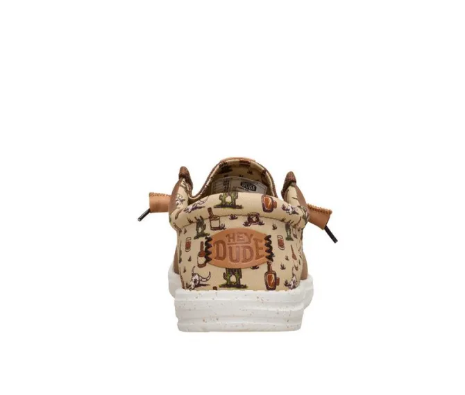 Men's HEYDUDE Wally Funk Western Stitch Casual Shoes