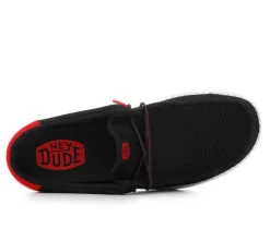Men's HEYDUDE Wally Slip Varsity Jersey-M Casual Shoes