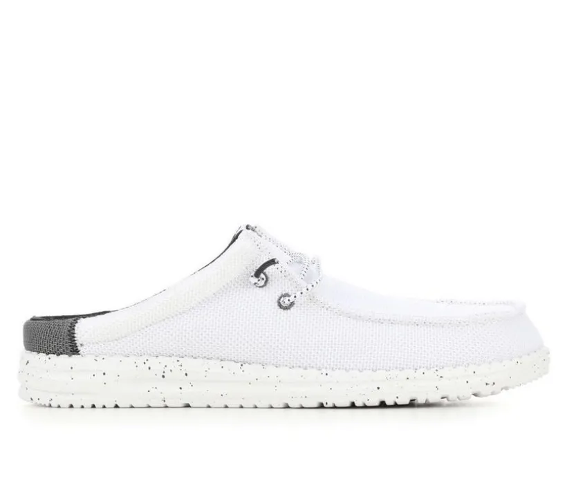 Men's HEYDUDE Wally Slip Varsity Jersey-M Casual Shoes