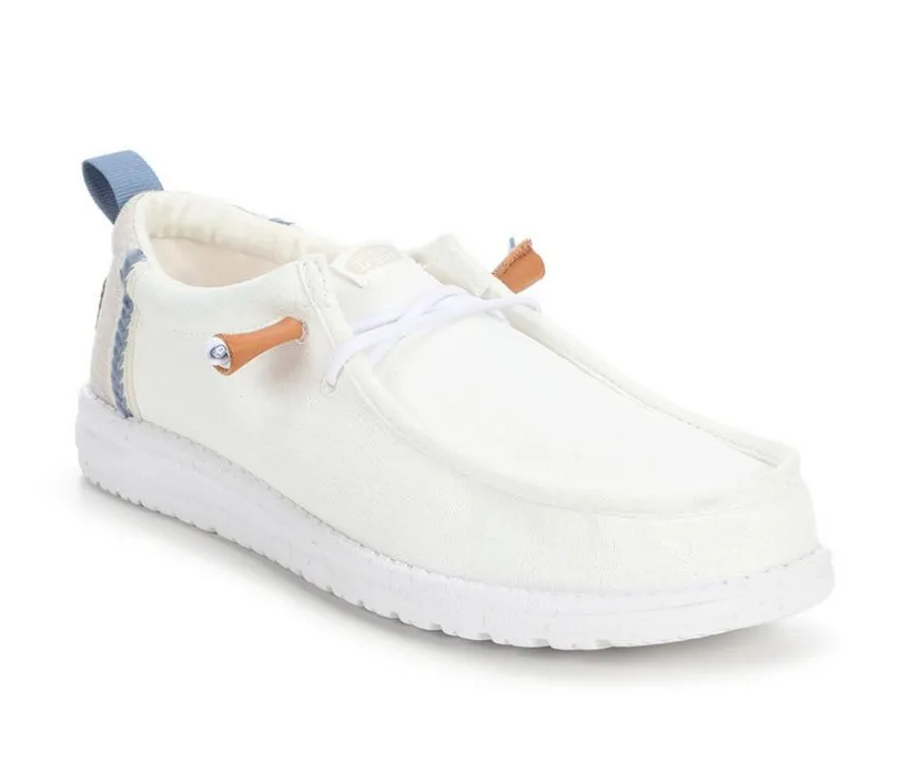 Men's HEYDUDE Wally Summer Linen Casual Shoes