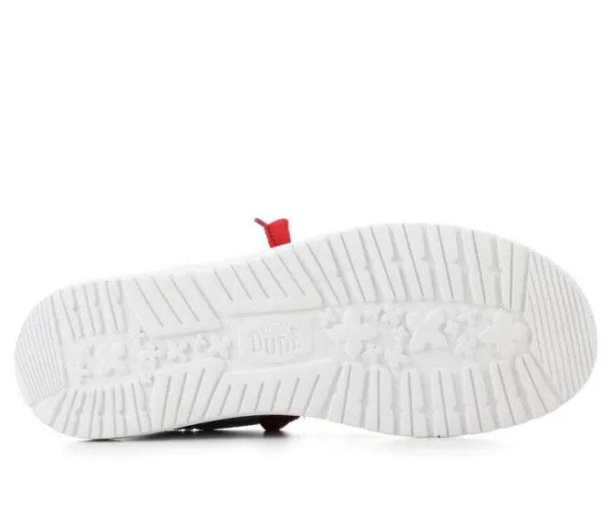 Men's HEYDUDE Wally Tri Varsity Mesh-M Casual Shoes