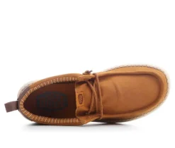 Men's HEYDUDE Wally Vintage Classic Black Casual Shoes