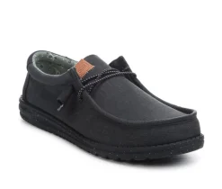 Men's HEYDUDE Wally Washed Canvas Casual Shoes