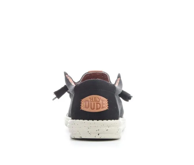 Men's HEYDUDE Wally Washed Canvas Casual Shoes