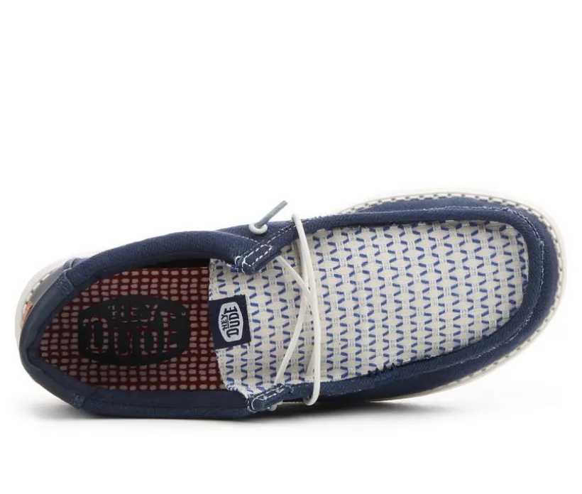 Men's HEYDUDE Wally Woven Jute Casual Shoes