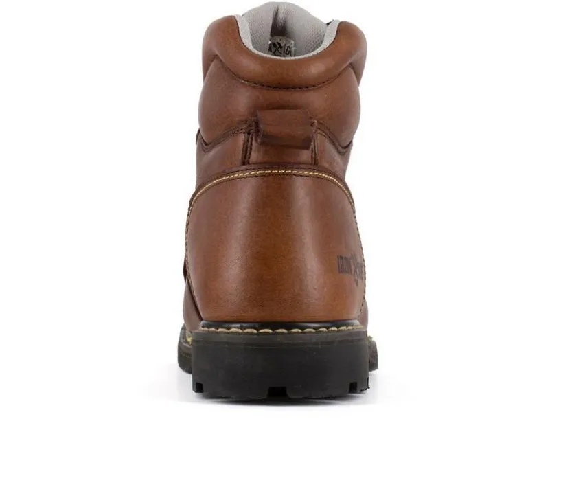 Men's Iron Age Groundbreaker Vibram Steel Toe Work Boots