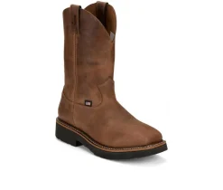 Men's Justin Boots Ames Waterproof Soft Toe Boot Cowboy Boots