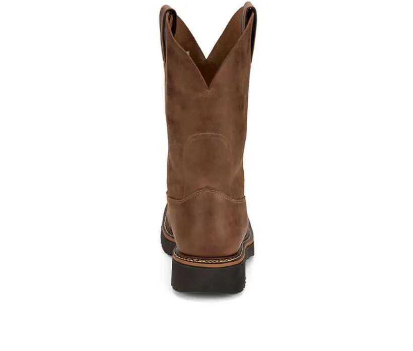 Men's Justin Boots Ames Waterproof Soft Toe Boot Cowboy Boots