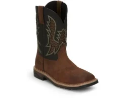 Men's Justin Boots Bolt Soft Toe Cowboy Boots