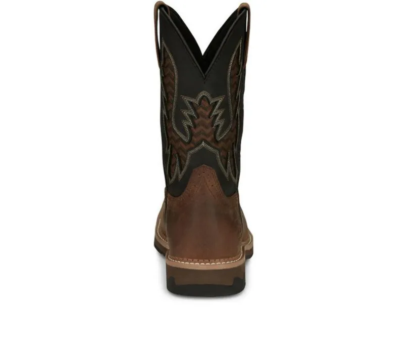 Men's Justin Boots Bolt Soft Toe Cowboy Boots