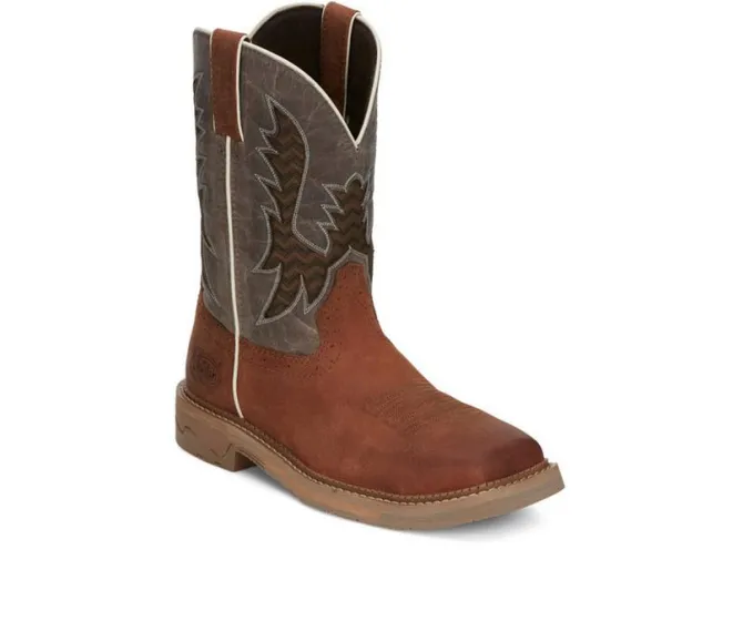 Men's Justin Boots Bolt Soft Toe Cowboy Boots