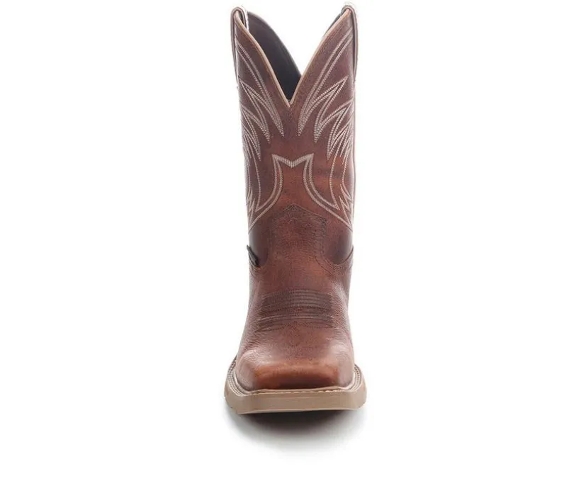 Men's Justin Boots Daywork Pecan ST Cowboy Boots