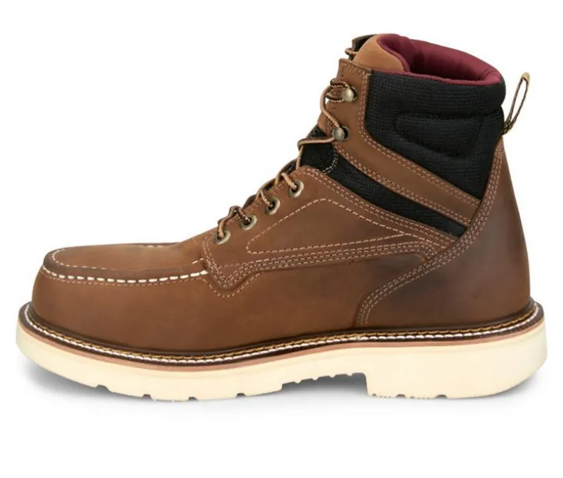 Men's Justin Boots Hardwire 90 Heel Steel Toe Boots Work Boots