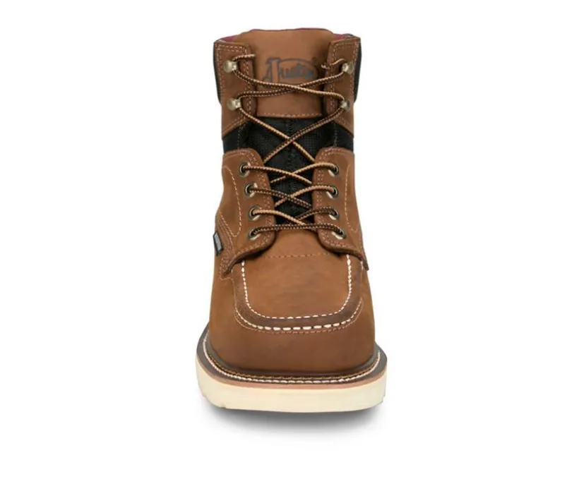 Men's Justin Boots Hardwire 90 Heel Steel Toe Boots Work Boots