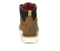 Men's Justin Boots Hardwire Wedge Steel Toe Boots Work Boots