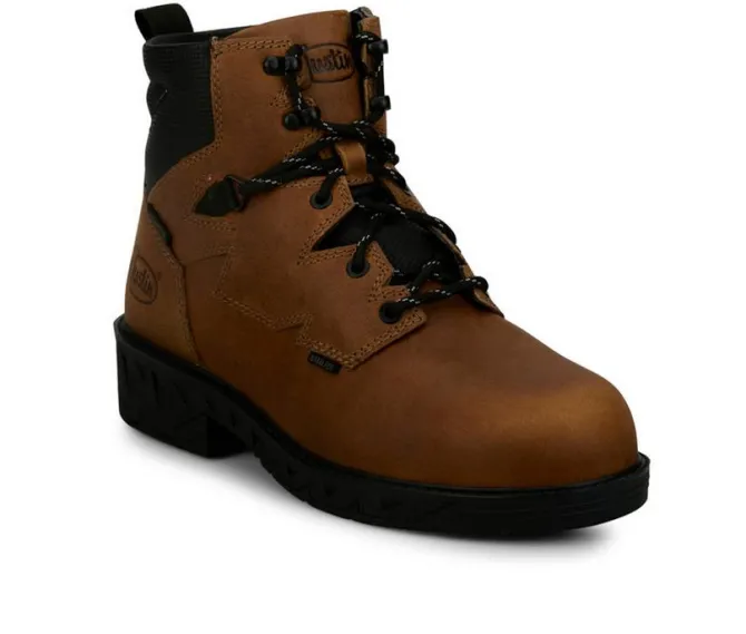 Men's Justin Boots Prodigy 6" Steel Toe Boot PD645 Work Boots