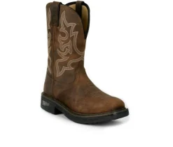 Men's Justin Boots Rigman Composite Toe Western Boot Cowboy Boots