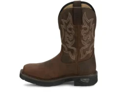 Men's Justin Boots Rigman Composite Toe Western Boot Cowboy Boots