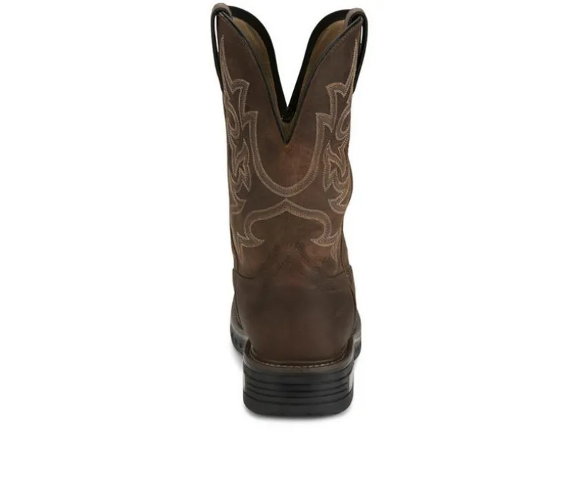 Men's Justin Boots Rigman Composite Toe Western Boot Cowboy Boots